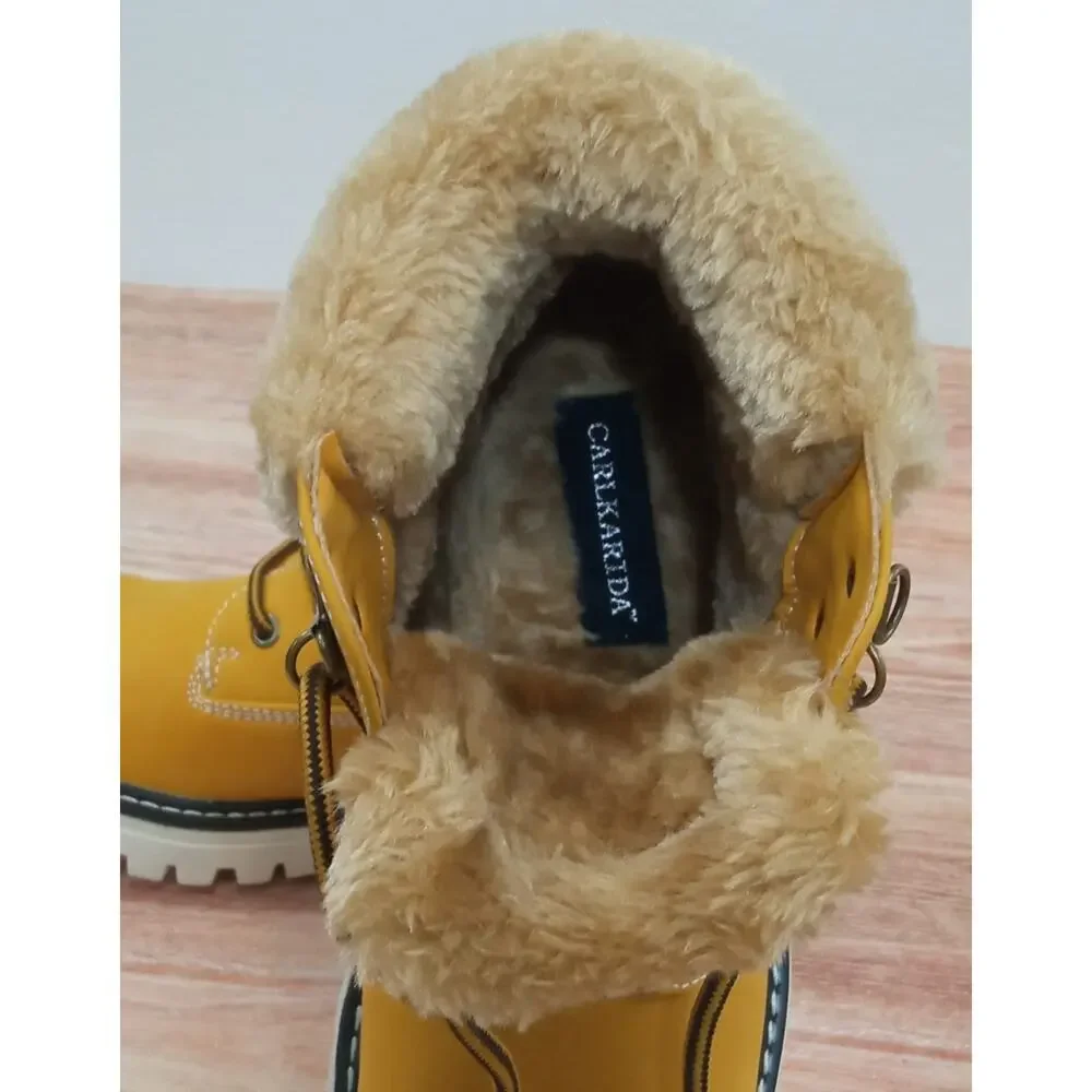 Women's Waterproof Hiking Boots CarlKarida Size 8 New